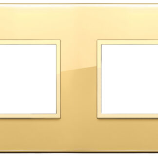 VIW21643.G09 Placca 4M(2+2) int71 oro totale lucido
