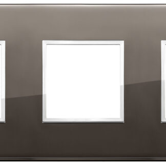 VIW21644.06 Placca 6M (2+2+2) int71 nero zaffiro