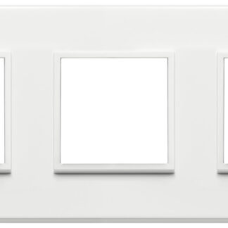 VIW21644.17 Placca 6M (2+2+2) int71 bianco totale