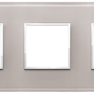 VIW21644.73 Placca 6M (2+2+2) int71 grigio perla