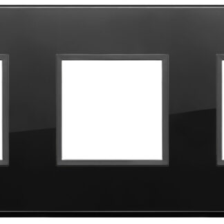 VIW21644.88 Placca 6M (2+2+2) int71 nero tot. diam.