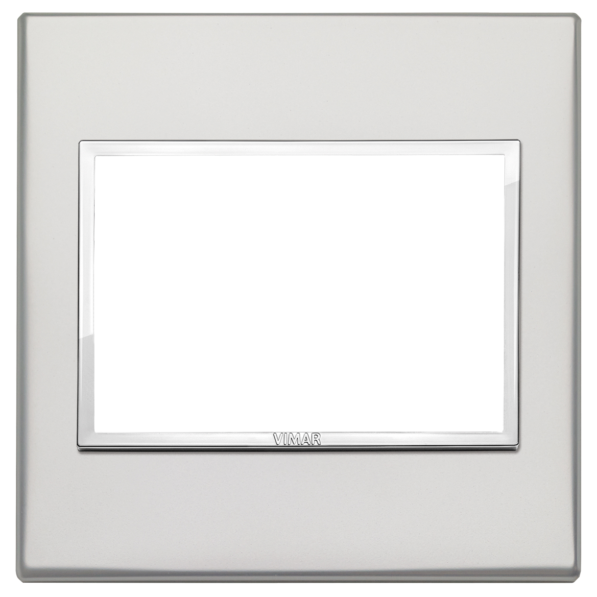 VIW21648.07.01 Placca 3M BS argento