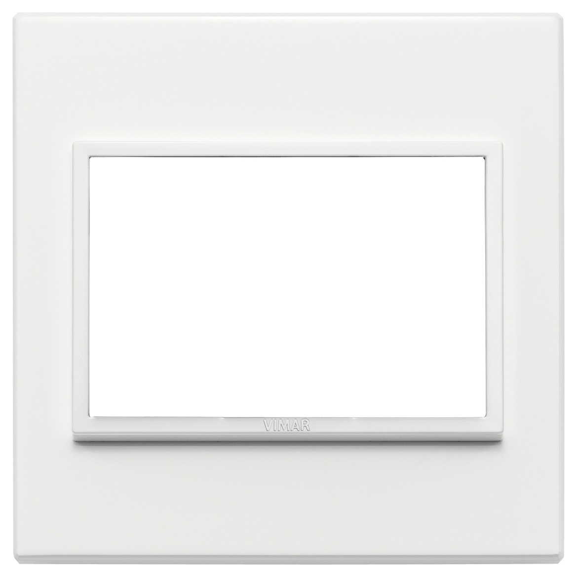 VIW21648.17 Placca 3M BS bianco totale