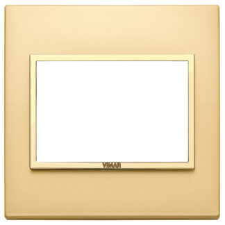 VIW21648.G10 Placca 3M BS oro totale satinato