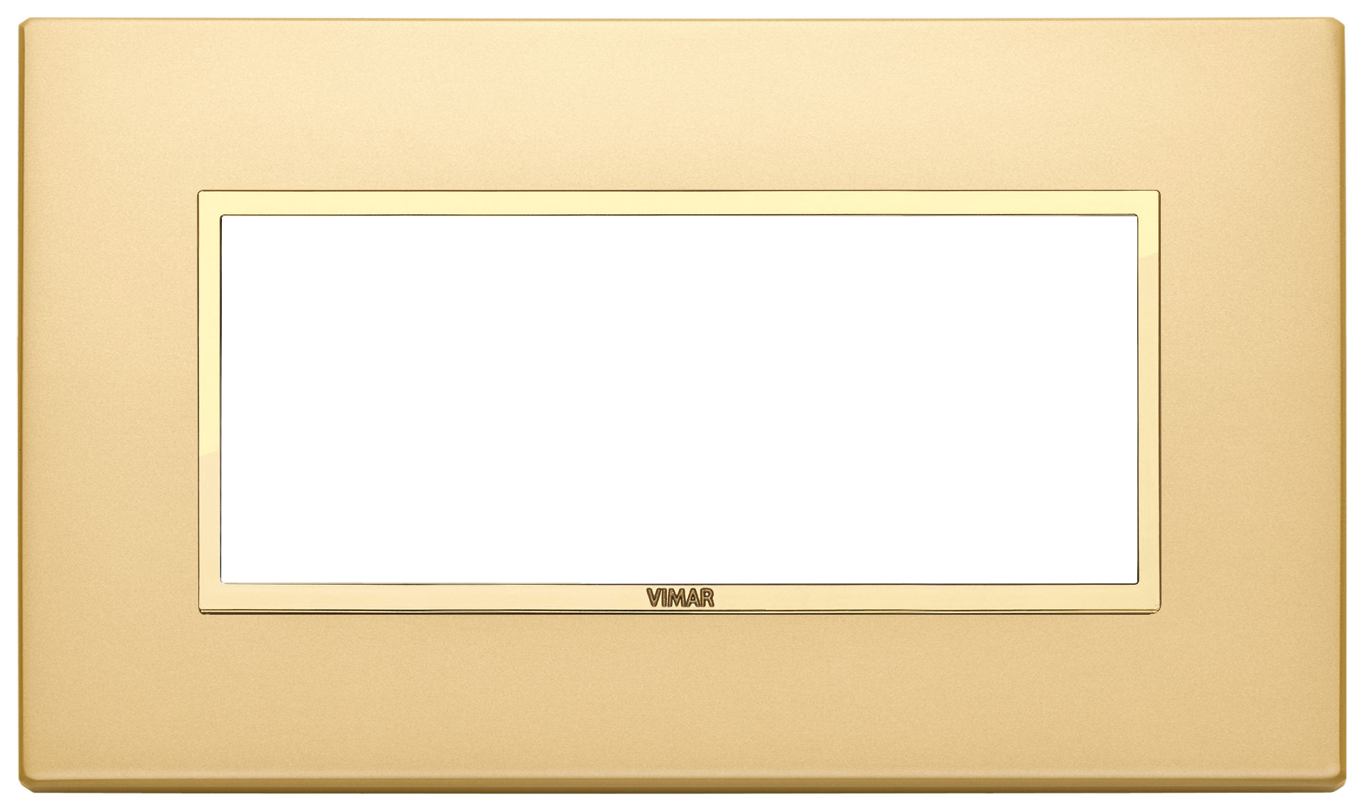 VIW21649.G10 Placca 5M BS oro totale satinato