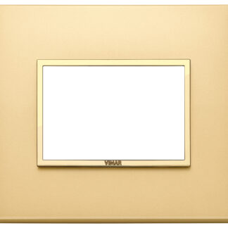 VIW21653.G10 Placca 3M oro totale satinato