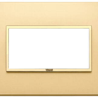 VIW21654.G10 Placca 4M oro totale satinato