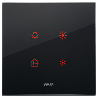 VIW21662.76 Placca 2M nero diamante