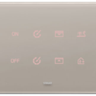 VIW21664.73 Placca 4M grigio perla