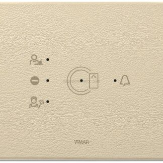 VIW21666.21 Placca 3M transponder crema