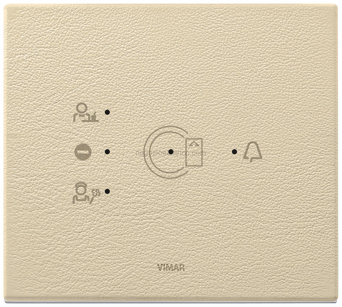 VIW21666.21 Placca 3M transponder crema
