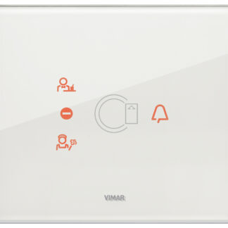 VIW21666.70 Placca 3M transponder bianco diamante