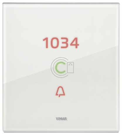 VIW21666.70.01 Placca 3M transponder NR bianco diamante