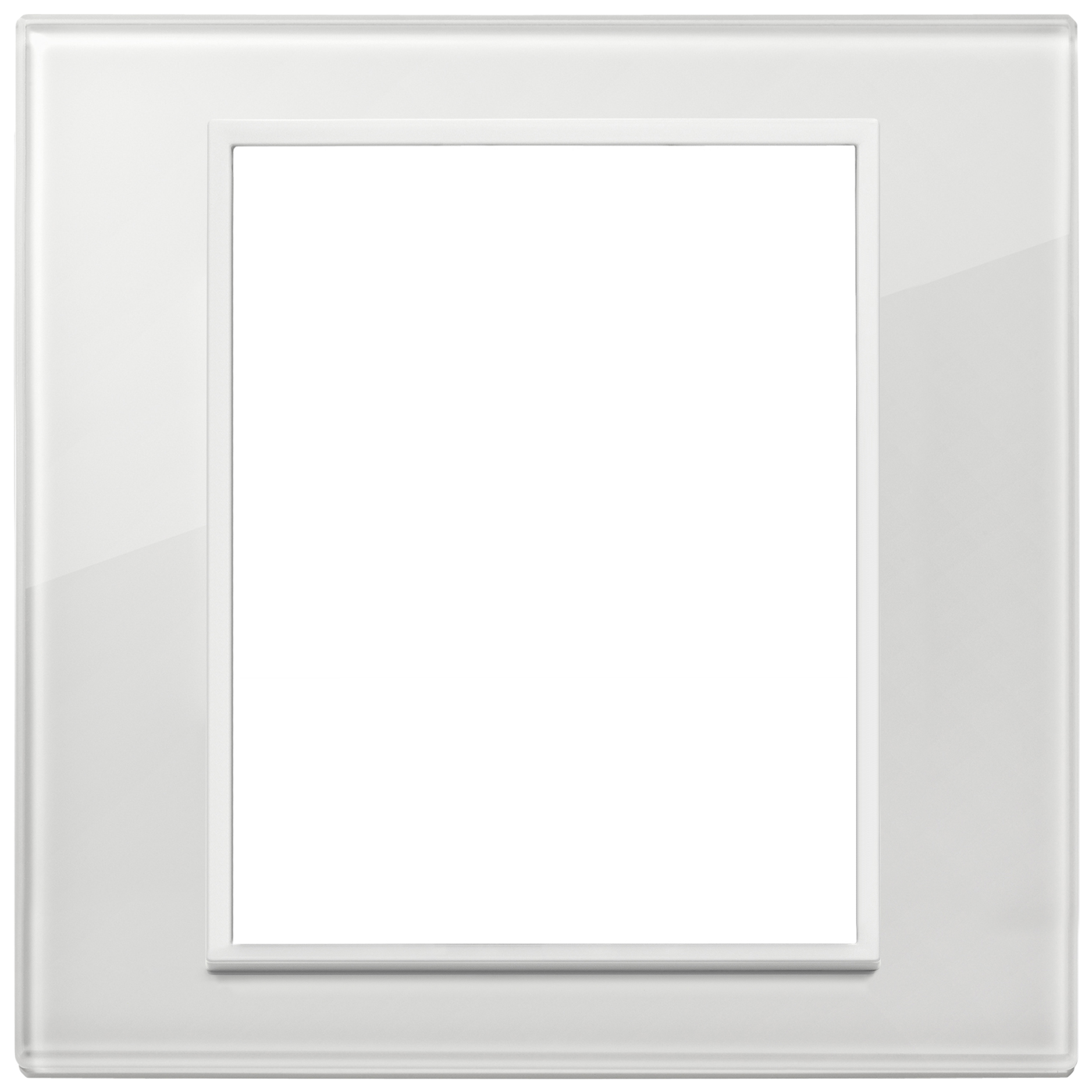 VIW21668.87 Placca 8M bianco totale diamante