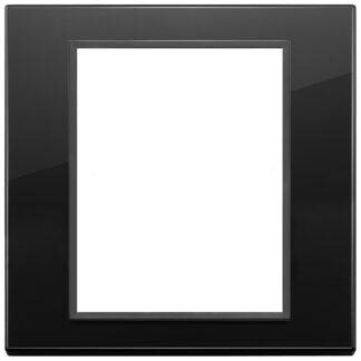 VIW21668.88 Placca 8M nero totale diamante