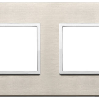 VIW21669.04 Placca 8M (2+2+2+2) int71 bronzo chiaro