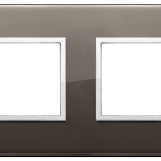 VIW21669.06 Placca 8M (2+2+2+2) int71 nero zaffiro