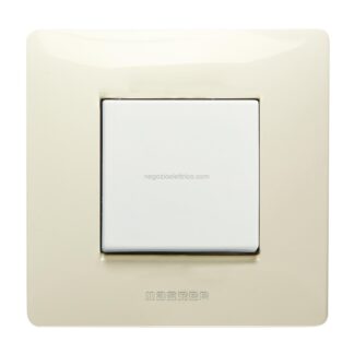 MST21MP282 MIX Placca 2 Posti STRETTA BIANCO SAFARI