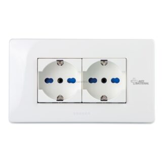 MST21MX104-AB Placca 4 Posti PURE WHITE ANTIBACTER
