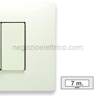 MST21MX107 MIX Placca 7 Posti BIANCO ASPEN