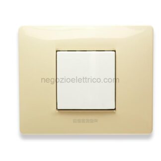 MST21MX122 MIX Placca 2 Posti BIANCO PARIGI