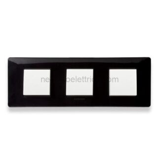 MST21MX202-3 MIX Placca 2+2+2 Posti NERO PANTHER