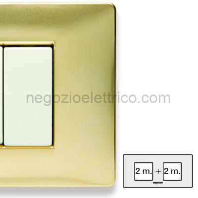 MST21MX242-2 MIX Placca 2+2 Posti ORO KARAT