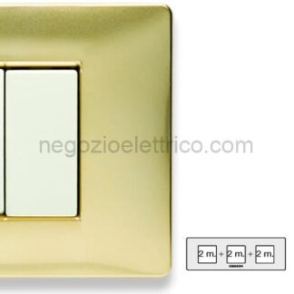 MST21MX242-3 MIX Placca 2+2+2 Posti ORO KARAT