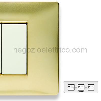 MST21MX242-3 MIX Placca 2+2+2 Posti ORO KARAT
