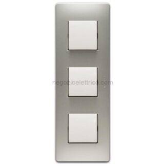 MST21MX252-3 MIX Placca 2+2+2 Posti GREY MOON