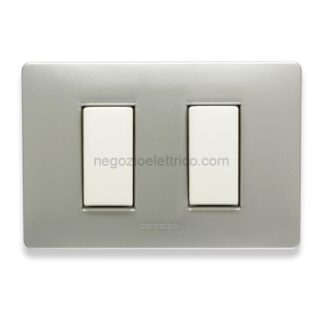 MST21MX253-2 MIX Placca 2 Posti GREY MOON