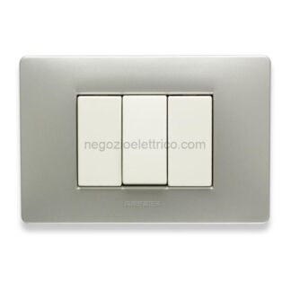 MST21MX253 MIX Placca 3 Posti GREY MOON