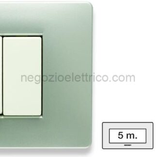 MST21MX255 MIX Placca 5 Posti GREY MOON