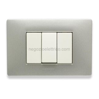 MST21MX263 MIX Placca 3 Posti ALUMINIUM