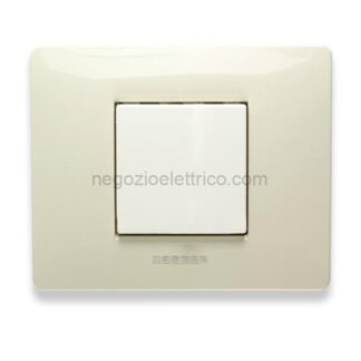 MST21MX282 MIX Placca 2 Posti BIANCO SAFARI