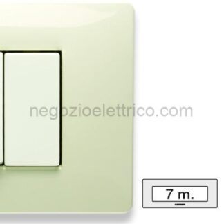 MST21MX287 MIX Placca 7 Posti BIANCO SAFARI