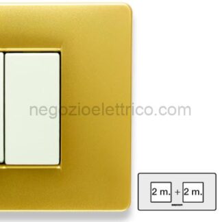 MST21MX322-2 MIX Placca 2+2 Posti STAR DUST