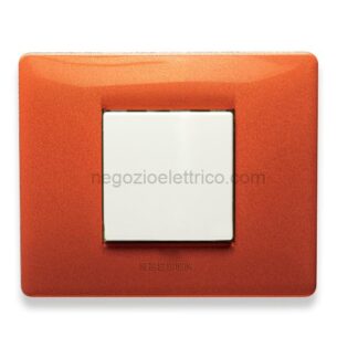 MST21MX332 MIX Placca 2 Posti ARANCIO TIBET