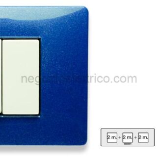 MST21MX352-3 MIX Placca 2+2+2 Posti BLU VEGA