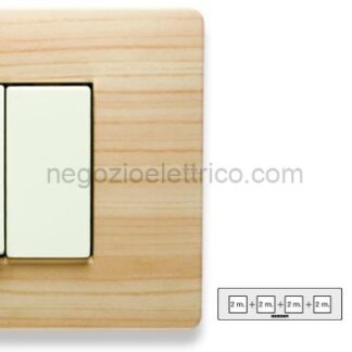 MST21MX442-4 MIX Placca 2+2+2+2 Posti ESSENZA CRICKET