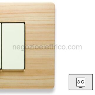MST21MX443-C MIX Placca 2 P. Centrali ESSENZA CRICKET