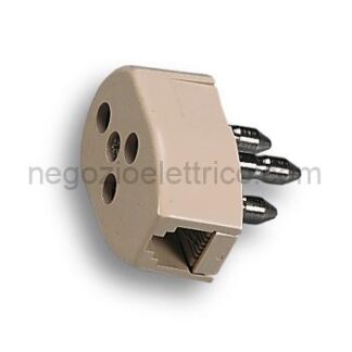FME22180 Spina 3p.+presa+plug 6/2 ribassata