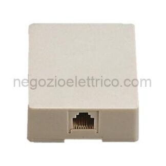 FME22250 Presa 1 plug 6/4c da parete
