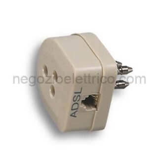 FME27385 Commutatore ADSL spina/presa tripolare