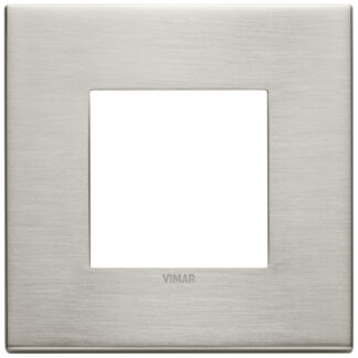 VIW22642.11 Placca 2M nichel spazzolato