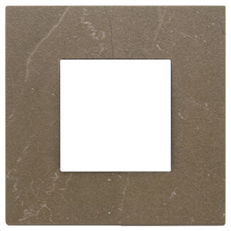 VIW22642.52 Placca 2M coffee brown