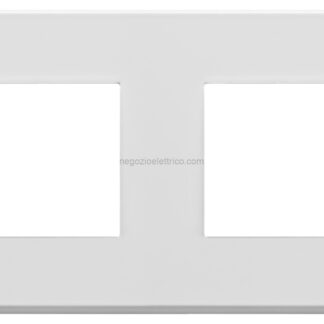 VIW22643.01 Placca 4M (2+2)int71 bianco matt