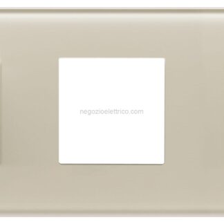 VIW22644.72 Placca 6M (2+2+2) int71 bianco canapa
