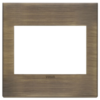 VIW22648.87 Placca 3M BS bronzo antico spazzolato