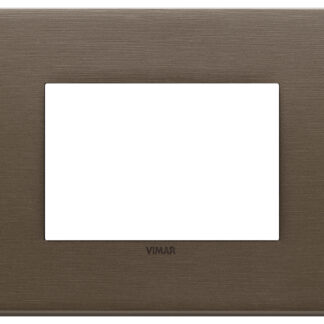 VIW22653.12 Placca 3M bronzo scuro spazzolato